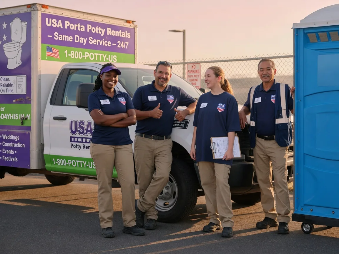 Porta Potty Rental company in Evanston, IL